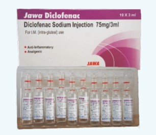 [akd299] Diclofenac Injection 75mg/3ml (Nelbfenac)