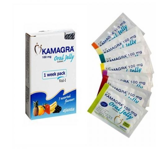 Kamagra (Sildenafil 100mg) Oral Jelly