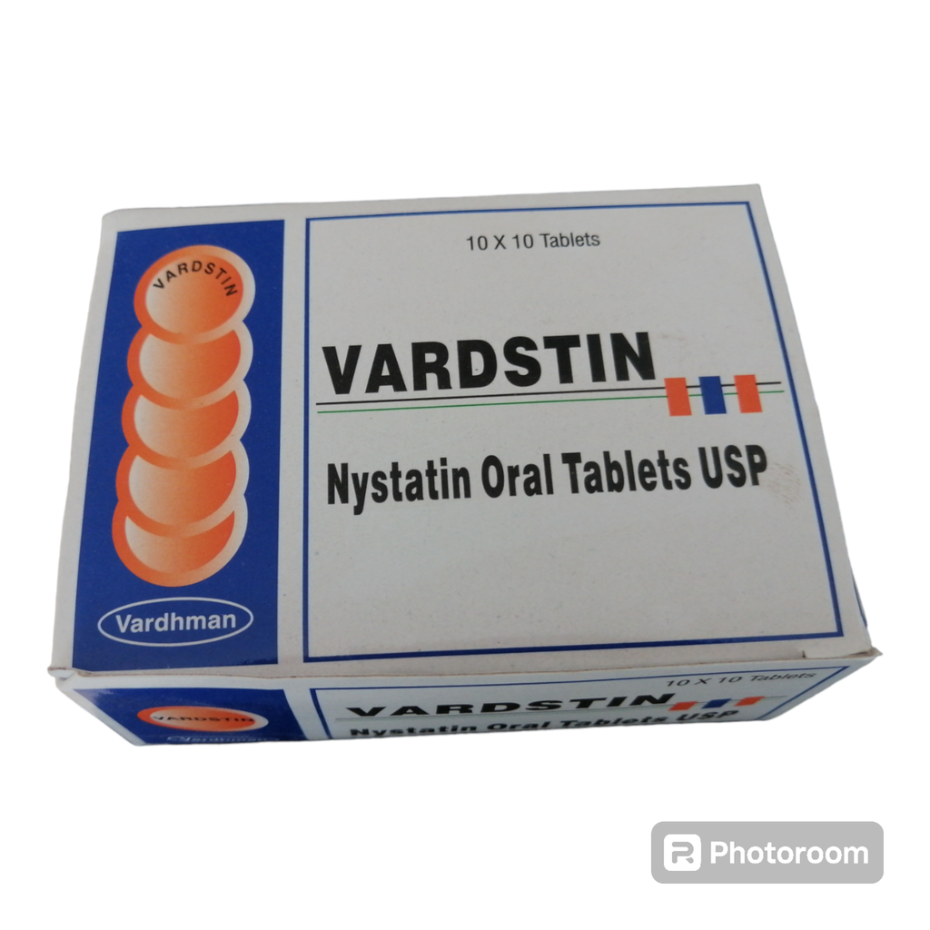 [akd967] Vardstin (Nystatin) oral tabs 5,00,000 iu