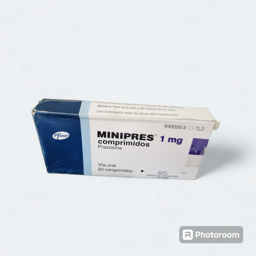 Minipress 1mg Tablets prazocin