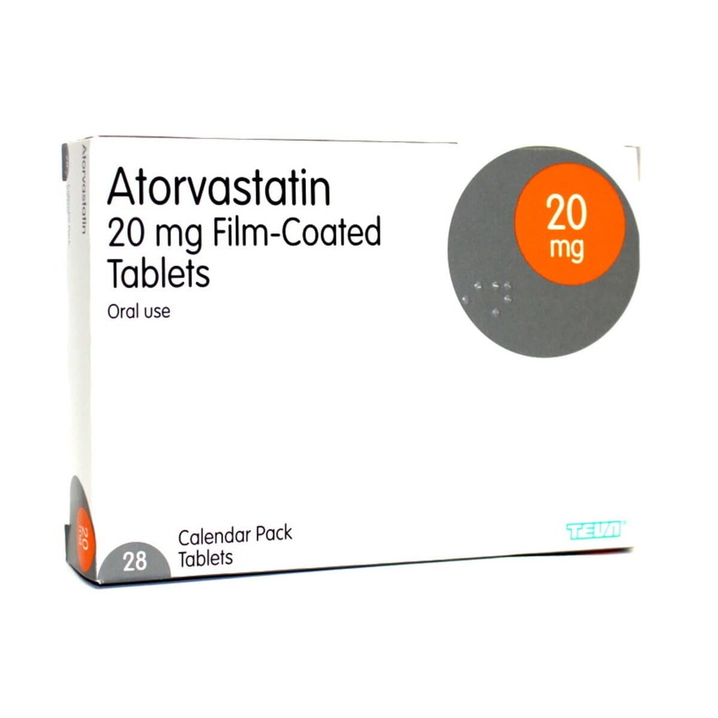 [akd112] Atorvastatin 20mg Tablets