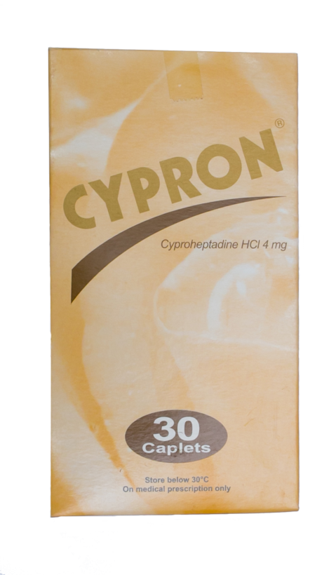 [akd252] Cypron (cyproheptadine) 4mg tabs