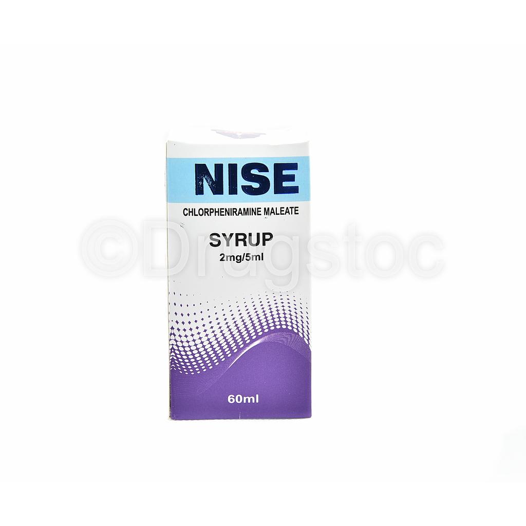 [akd680] Nise Syrup (Chlopheniramine Maleate) 2mg/5ml 60ml