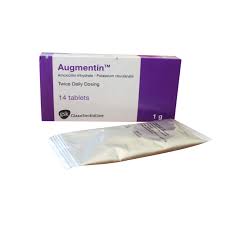 Augmentin 1g (Amoxycillin + Clavulanate Potassium) Tablets GSK