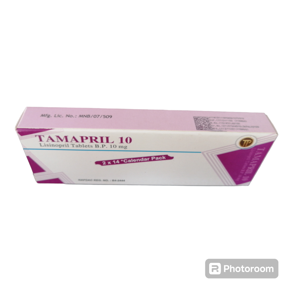 Tamapril 10 (Lisinopril)