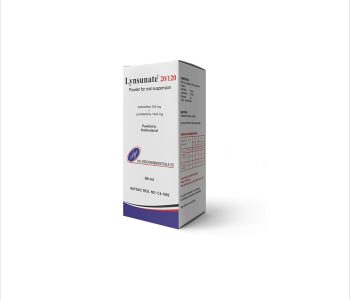 Lynsunate 20/120 (Artemether 240 + Lumefantrine 1440mg) Suspension