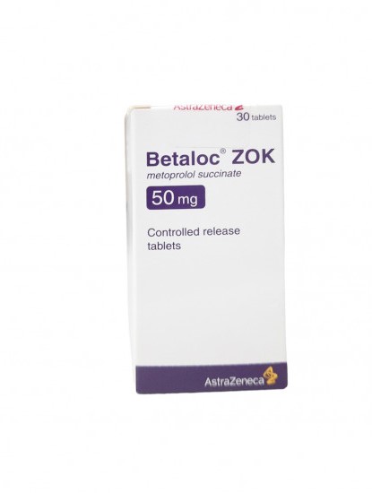 Betaloc ZOK 50mg (Metoprolol Succinate) Tablets