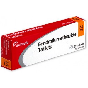 [akd133] Bendroflumethiazide 2.5mg ZMC/Teka