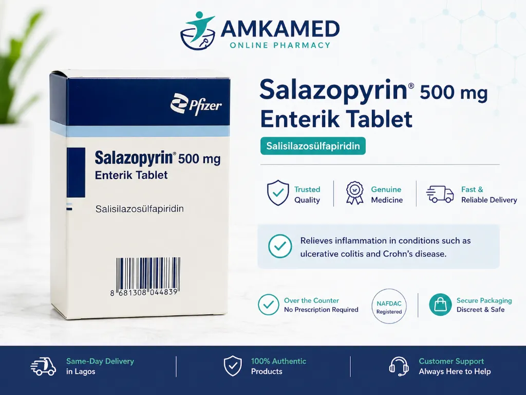 [akd854] Salazopyrin (Sulfasalazine) 500mg