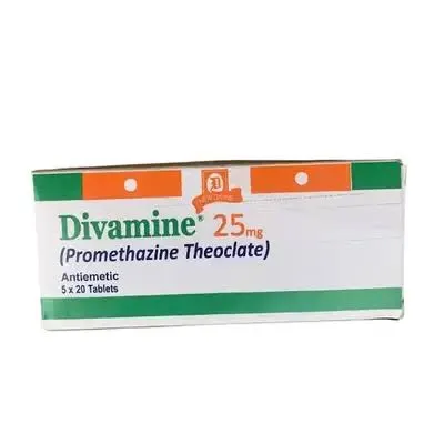 [akd902] Surevomin, Divamine (Promethazine Theoclate) 25mg Tablets