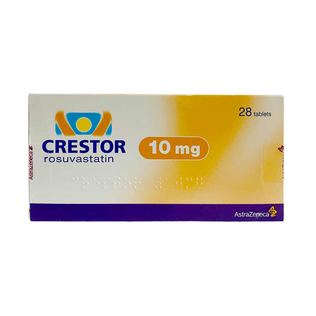 [akd243] Crestor (Rosuvastatin) 10mg Tablets