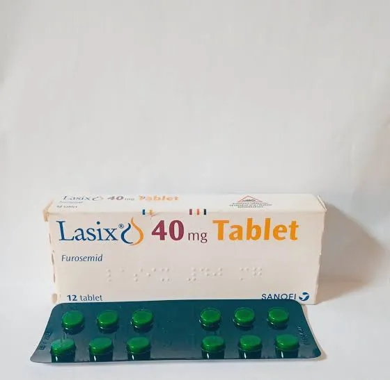 [akd555] Lasix 40mg (furosemide) 12 tabs