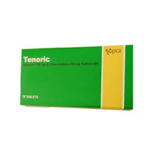Tenoric (Atenolol 100mg & Chlortalidone 25mg) Tablets