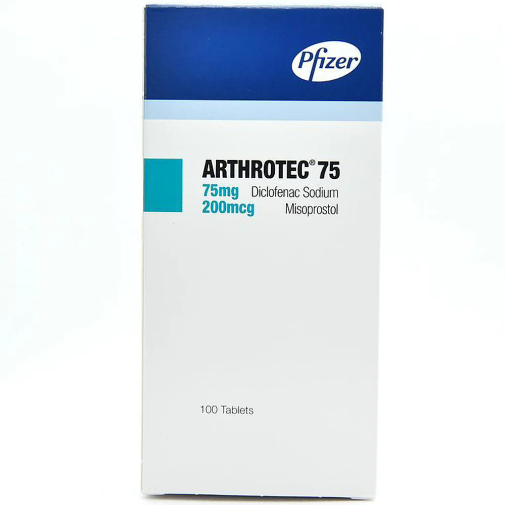 Arthrotec-75 (Diclofenac Sodium/Misoprostol) Tablets Pfizer