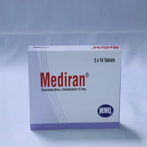 Mediran (Telmisartan40mg + Chlorthalidone 12.5mg) Tablets