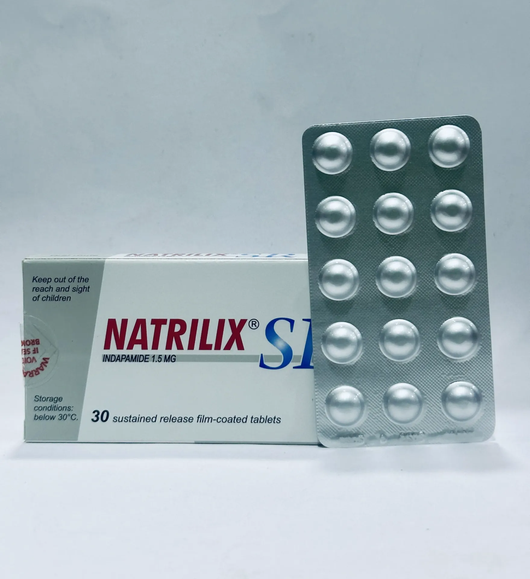 [akd656] Natrilix SR (Indapamide) 1.5mg Tablets U