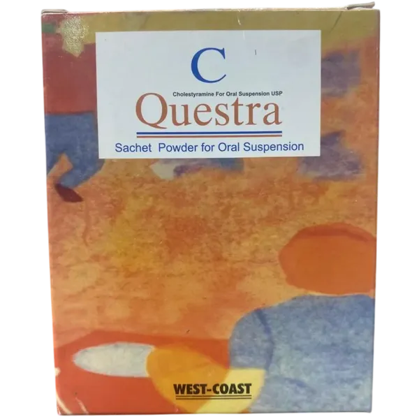 [akd818] Questra (cholestyramine) 4gm sachets