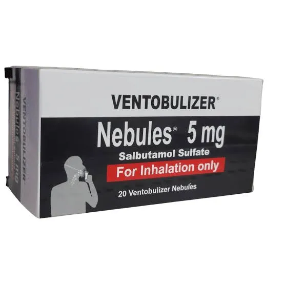 Ventobulizer (Salbutamol Sulfate) 5mg Nebules