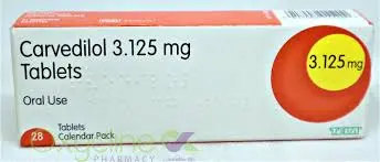 Carvedilol 3.125mg Tablets Teva