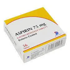 [akd306] Dispersible Aspirin Bristol 75mg x 56
