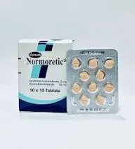 [akd705] Normoretic (Amiloride Hydrochloride 5mg + Hydrochlorothiazide 50mg) Tablets
