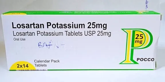 [akd579] Losartan Potassium 25mg Tablets