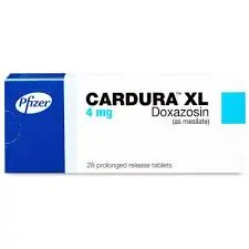 Cardura XL (Doxazosin) 4mg Pfizer
