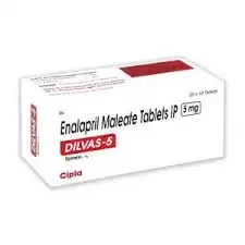 [akd301] Dilvas-5 (Enalapril Maleate) tablets