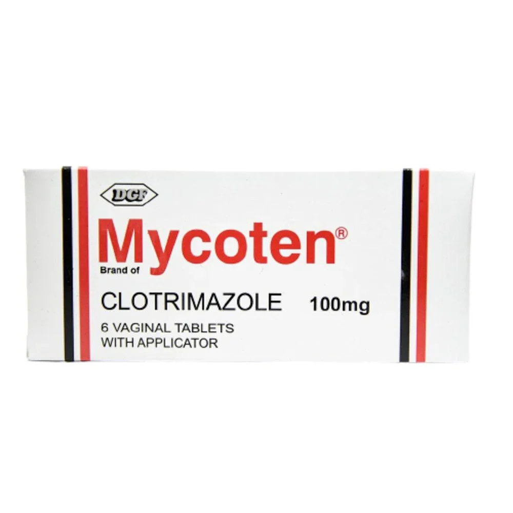 Mycoten (Clotrimazole) Vaginal Tablets