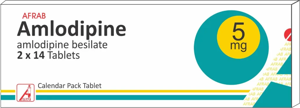 Amlodipine 5mg Afrab