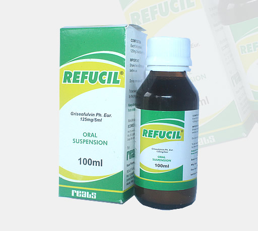 Refucil / Gecgriso / Griseoval (Griseofulvin) Syrup