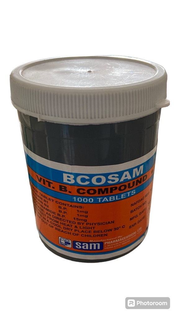 [akd128] Bcosam Vitamin B complex Sam Pharma