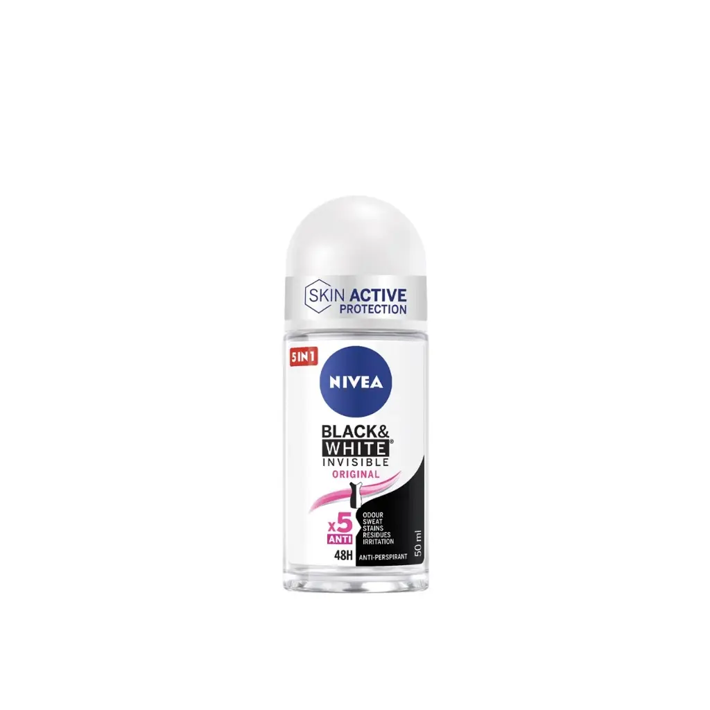 [akd683] Nivea Black & White Invisible Clear Roll-on