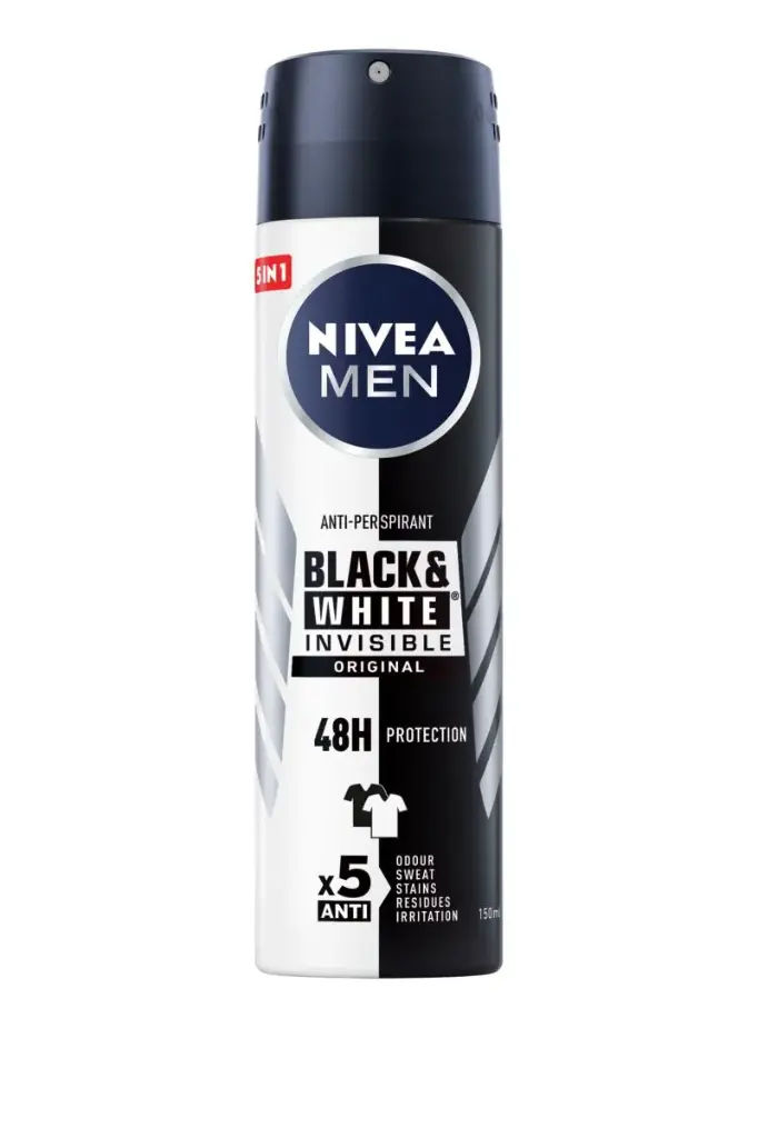 [akd686] Nivea Men Black & White Invisible Original Body Spray