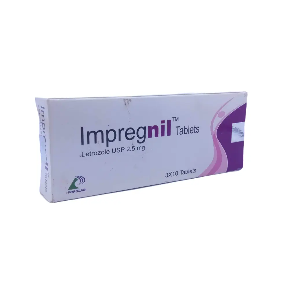 [akd498] Impregnil (letrozole) 2.5mg tabs