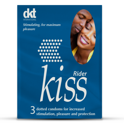 [akd522] Kiss Condom Rider Pack of 3