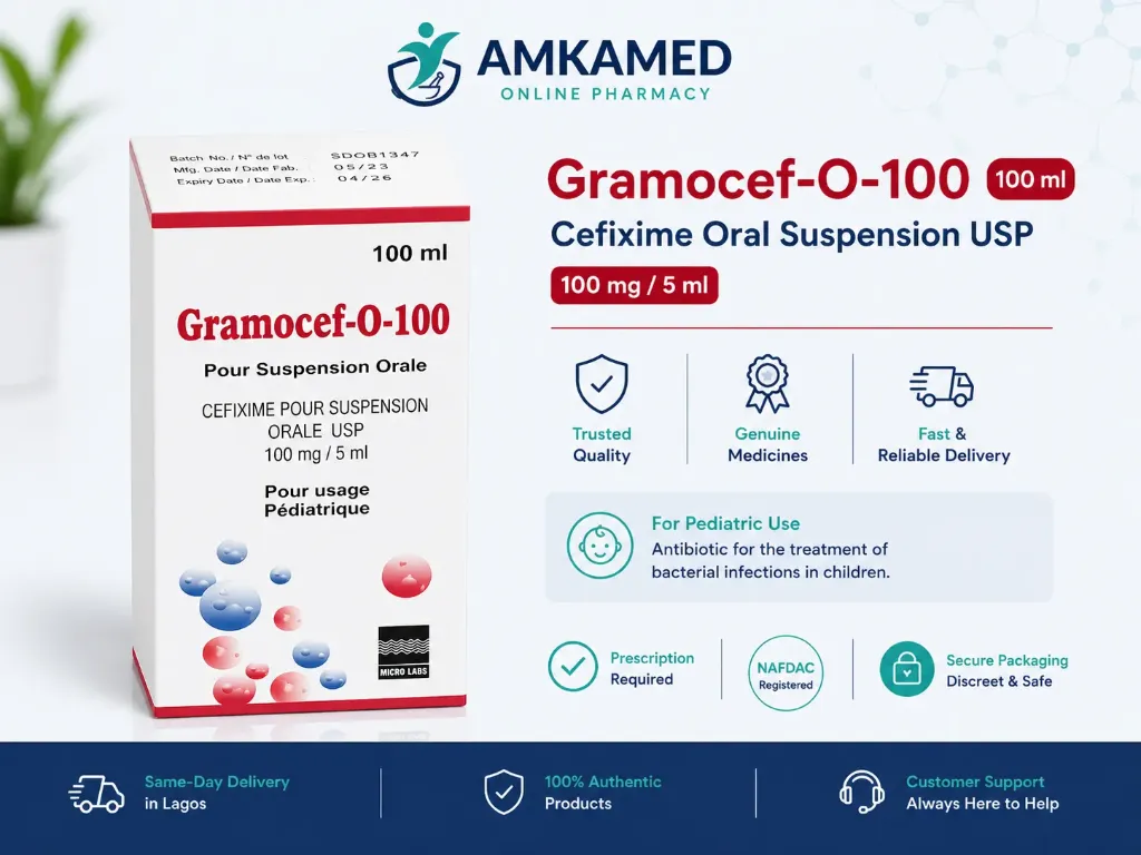 [akd1033] gramocef O-100 Dry Suspension