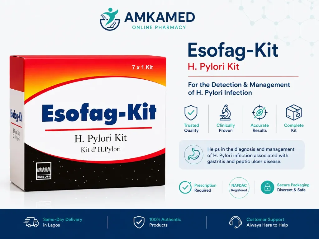 [akd368] Esofag Kit (Ulcer kit - H pylori)