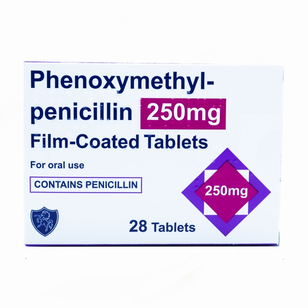 [akd788] Phenoxymethyl-Penicillin (penicillin v) tabs 250mg opsonin pharma