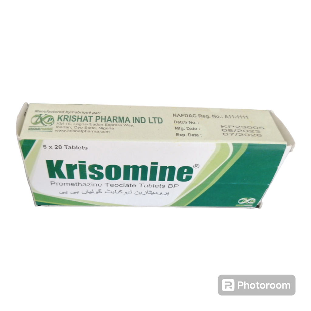 [akd1035] krisomine promethazine tabs 25mg
