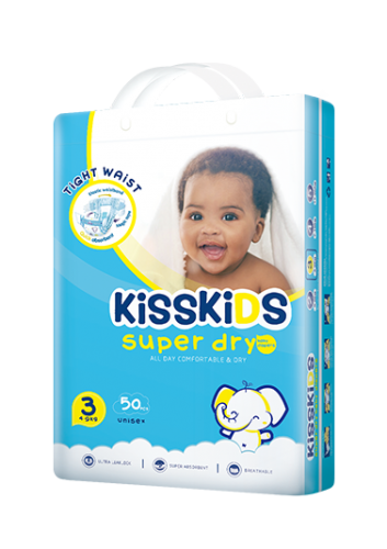 [akd527] Kisskids Eco Midi Baby Diaper