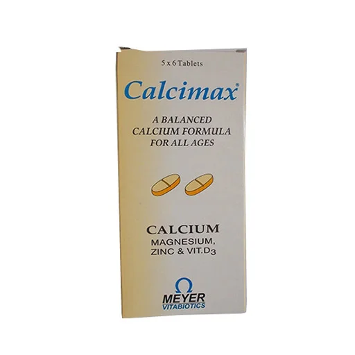 Calcimax Tabs (Calcium Magnesium Zinc & D3) Meyer
