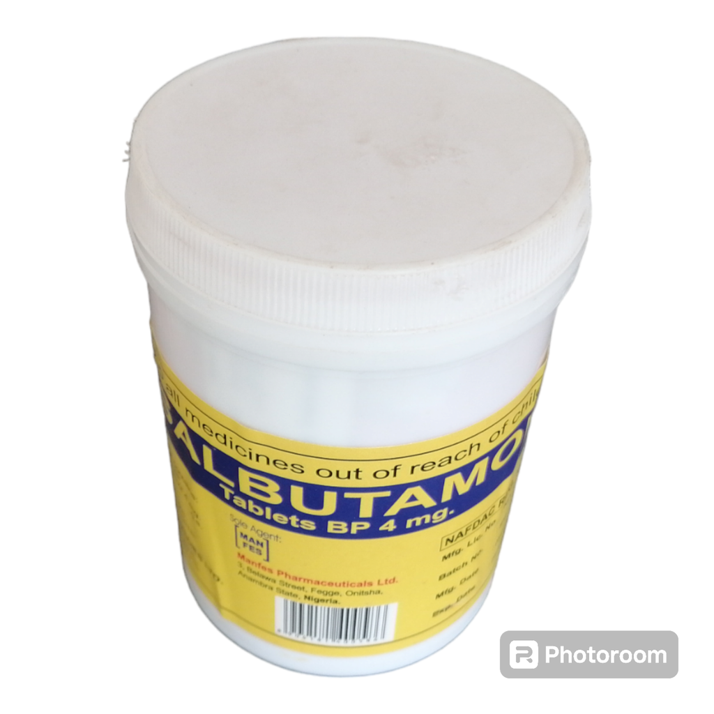 [akd855] Salbutamol tabs 4mg counting (medico)