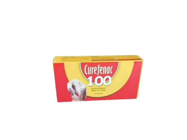 [akd247] Curefenac-100mg (Diclofenac Potassium) Tablets