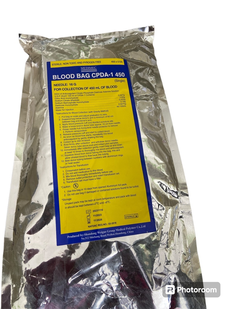[akd155] Blood Bag 450ml