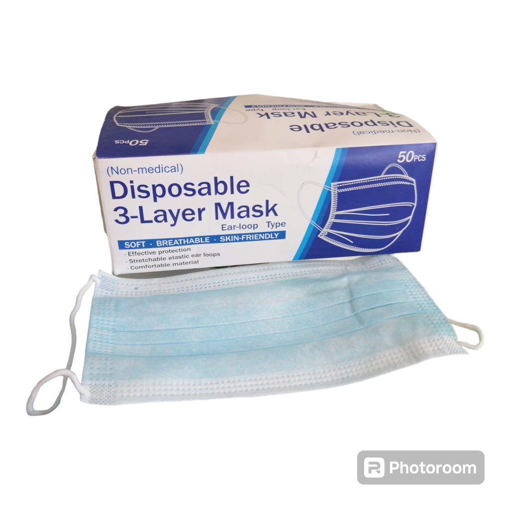 Disposable Blue Face Mask
