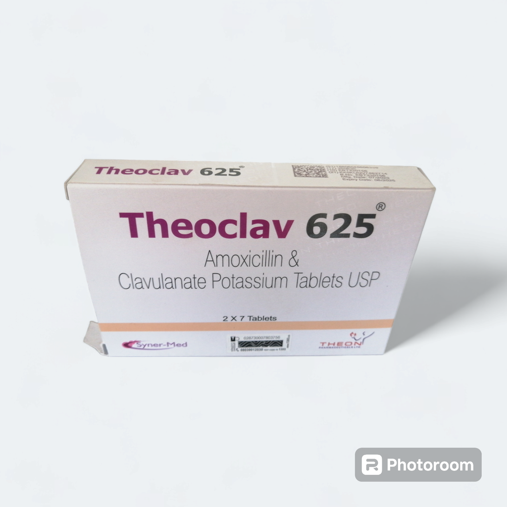 Theoclav 625 (amoxicillin clavulanic acid)