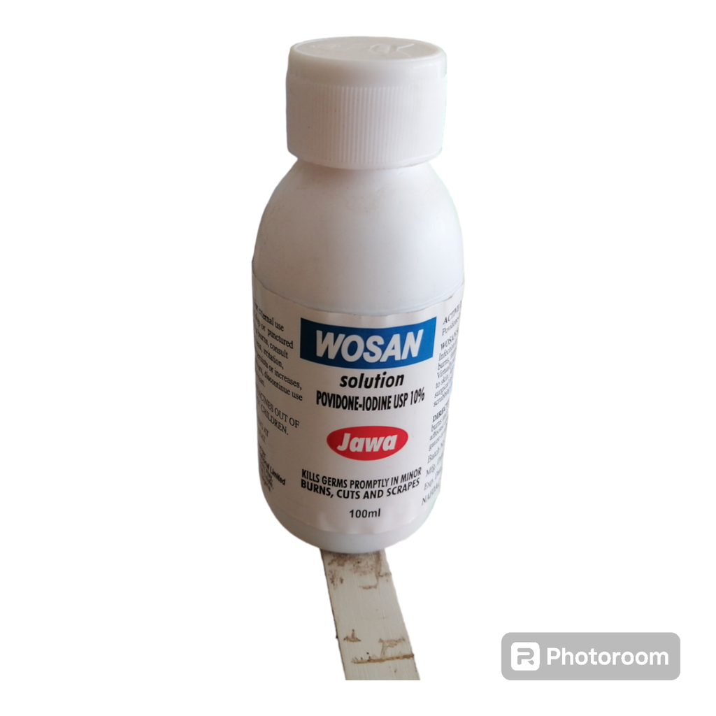[akd1007] Wosan solution (povidone iodine 10%) 100ml