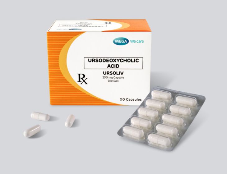 [akd962] Ursoliv (Ursodeoxycholic acid) 250mg caps