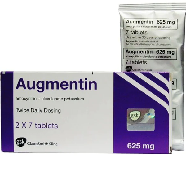 [akd115] Augmentin 625mg (amoxycillin clavulanate potassium) gsk